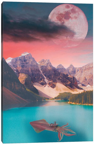 In The Deep Canvas Art Print - Rocky Mountain Art Collection - Canvas Prints & Wall Art