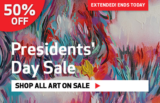 Presidents' Day Sale EXTENDED - All Art 50% Off - Ends Today!