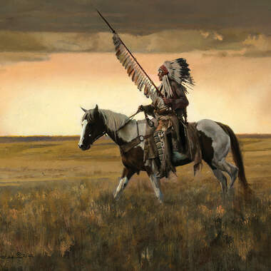 Native American Canvas Art Prints