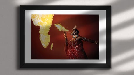 African Fire God Photographers CLP