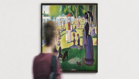 Sunday Afternoon on the Island of La Grande Jatte by Georges Seurat