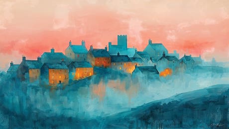 A Castle Town, Ireland by Conor McGuire