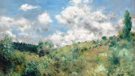 The Gust of Wind, c.1872 by Pierre-Auguste Renoir