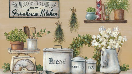 Garden Farmhouse Kitchen by Pam Britton