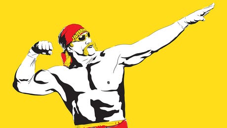 Hulk Hogan by Dropkick Art