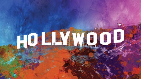 Hollywood Sign by The Pop Art Factory