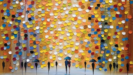 Lovely Rain by Ekaterina Ermilkina