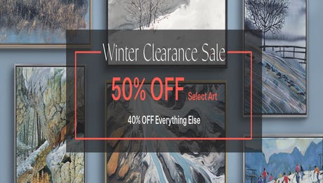 iCanvas Winter Clearance Sale - Jan 2025