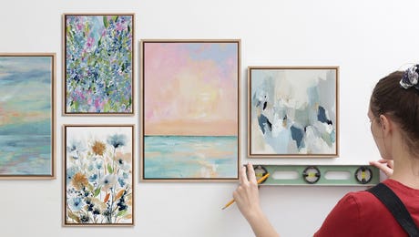 How to Hang Art Hero