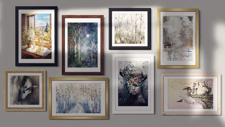 Framed Paper Sales Page