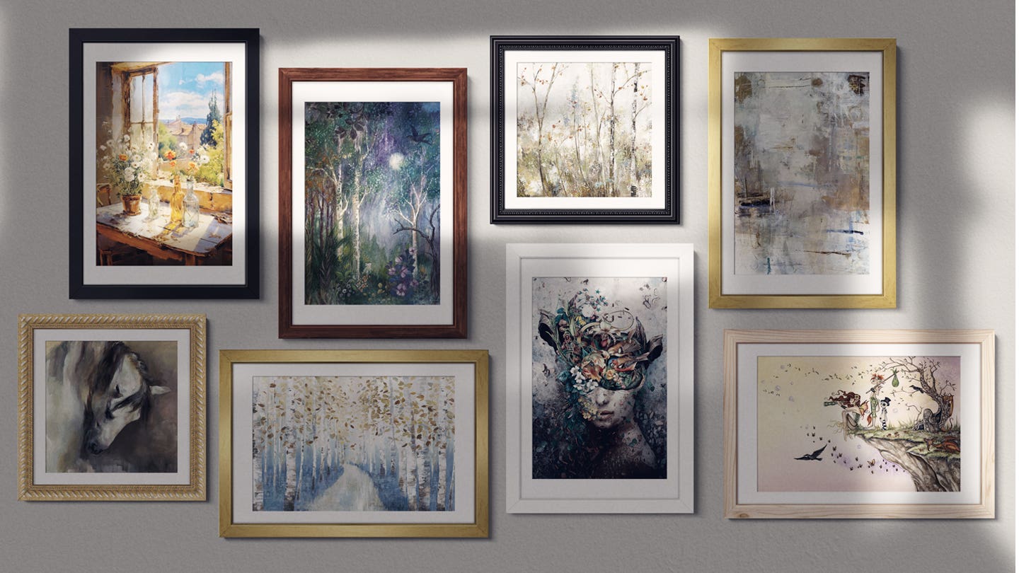 Framed Paper Sales Page