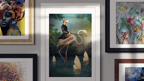 Framed Paper Sales Page October