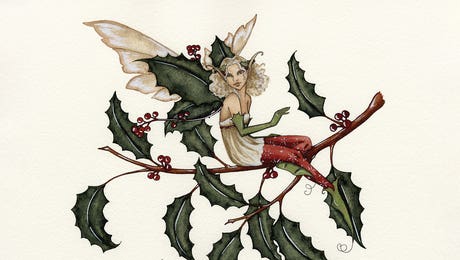 Winter Sprite by Amy Brown