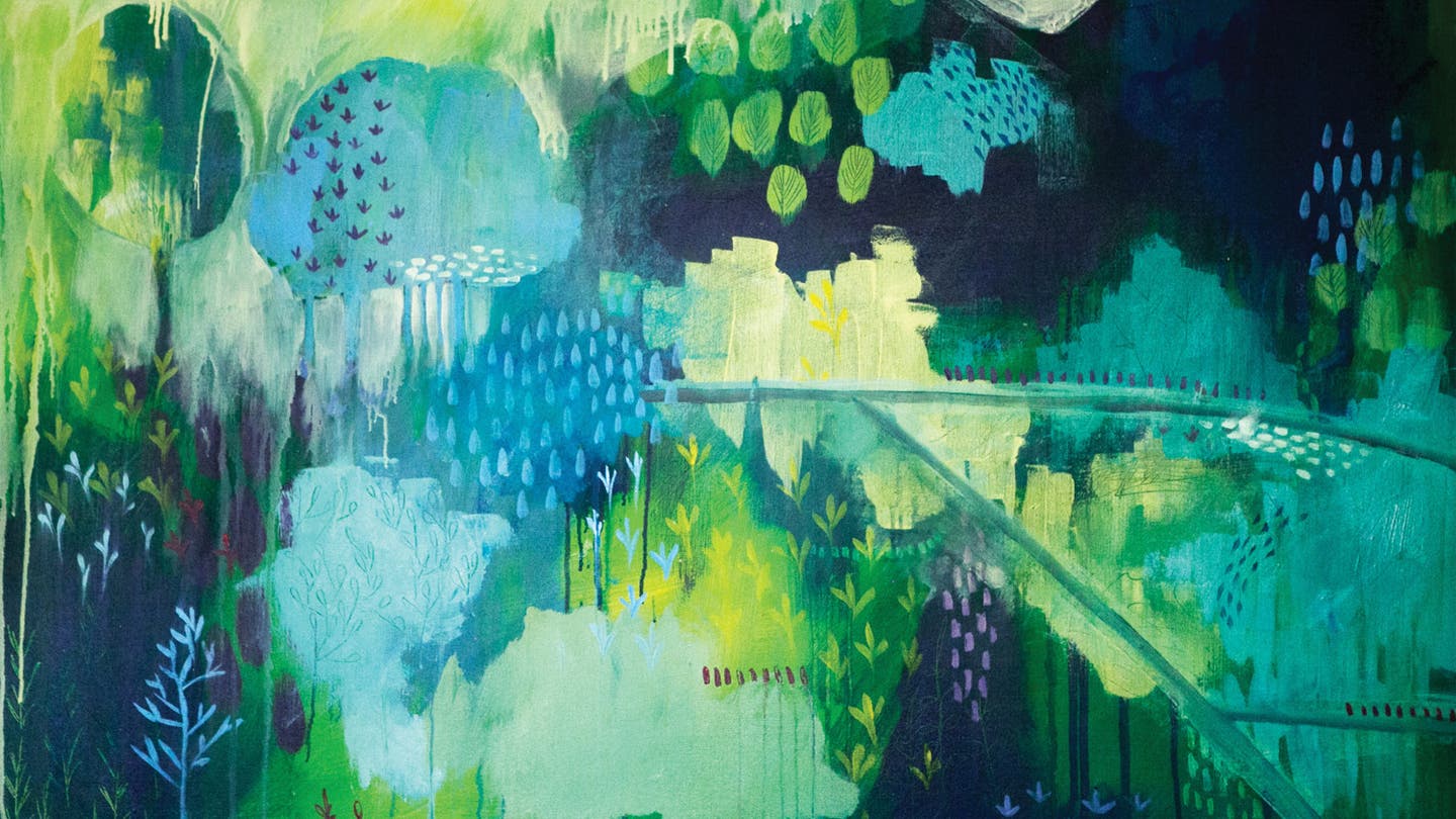 Blue & Green Art - Canvas Prints (2) & Wall Art | iCanvas