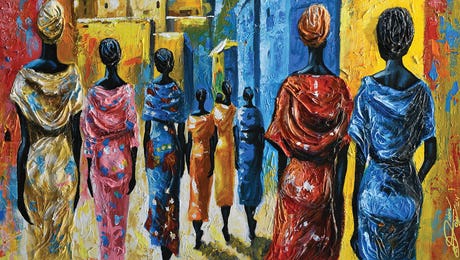 Women's Fashion Art
