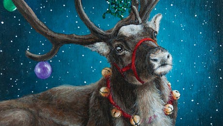 Reindeer Art