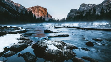 Yosemite Valley Sunset by Melissa Findley