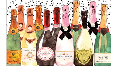 Champagne Art