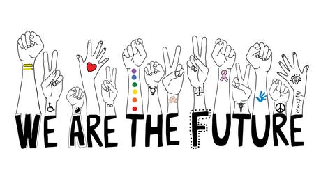 We Are the Future by Notsniw Art