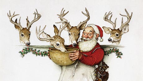 Getting Ready by Normal Rockwell