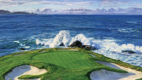 Pebble Beach by Steph Moraca