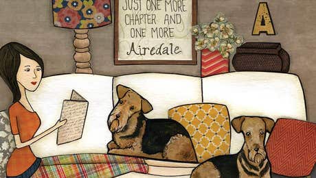 Airedale Terrier Art