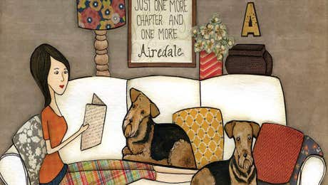 Airedale Terrier Art