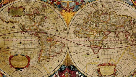 Antique World Maps