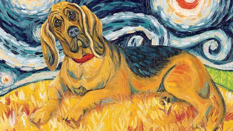 Bloodhound Art