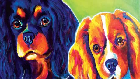 Cavalier King Charles Spaniel Art