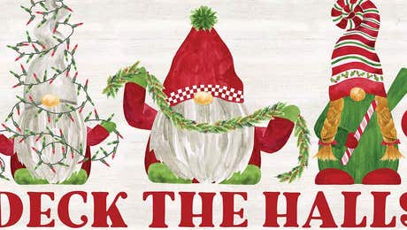 Christmas Gnome Art