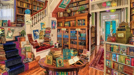 Cozy Nook Art LP Hero