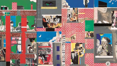 Crafted Collage Art LP Hero