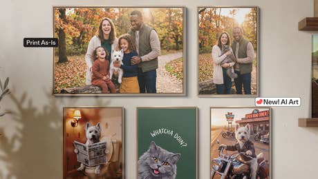 Customize Your Photos As Is or with AI