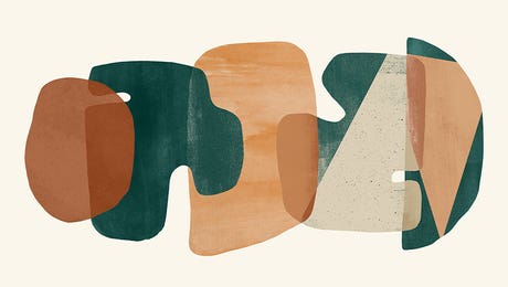 Earth Tone Colors Art LP Hero