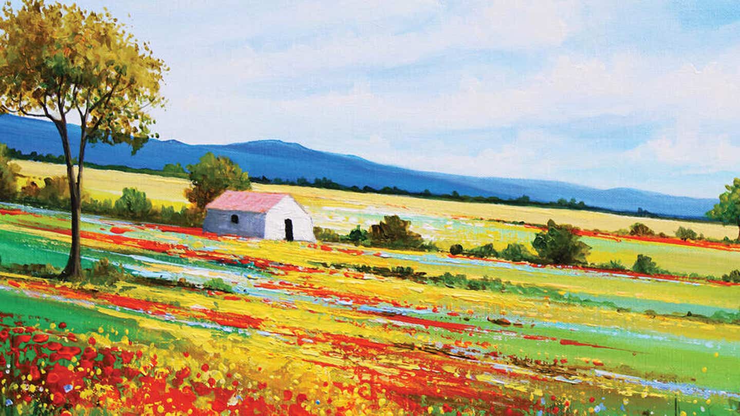 Papillons et Coquelicots - Impression sur toile Papillons et Coquelicots - Impression sur toile