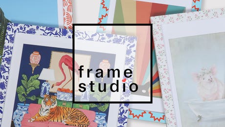 Frame Studio Limited Series Designs Hero