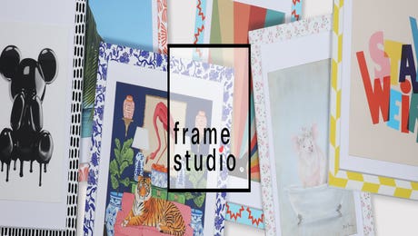 Frame Studio Limited Series Designs Hero