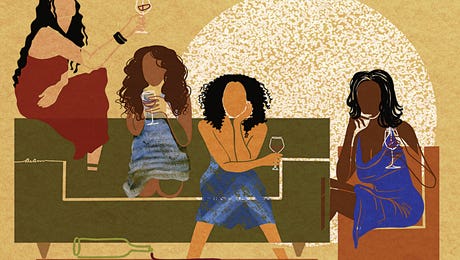 Galentine's Day Art LP Hero