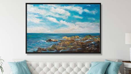 Large Coastal Art