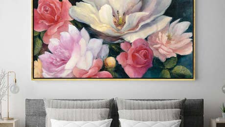 Large Floral & Botanical Art