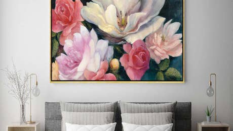 Large Floral & Botanical Art