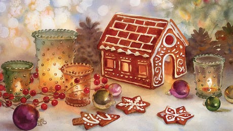 Gingerbread Art LP Hero