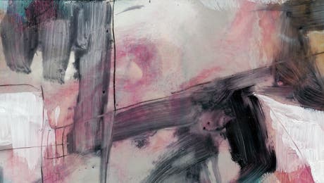 Gray & Pink Art