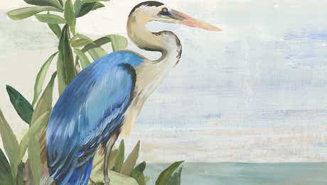 Great Blue Heron Art