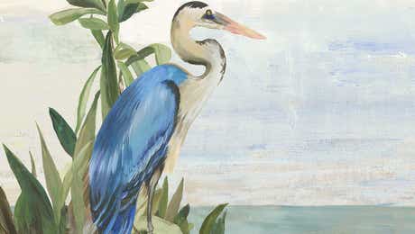 Great Blue Heron Art