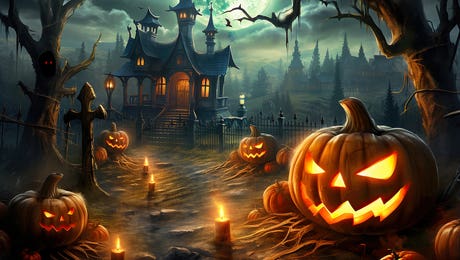 Halloween Art Hero
