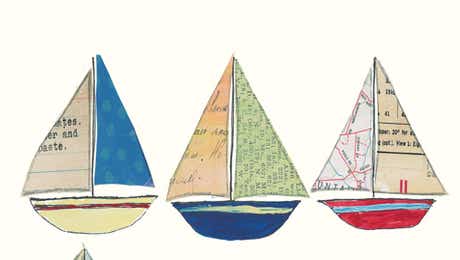 Kids Nautical & Ocean Life Art