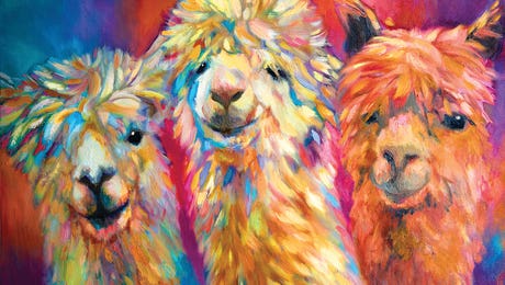 Llama & Alpaca Art