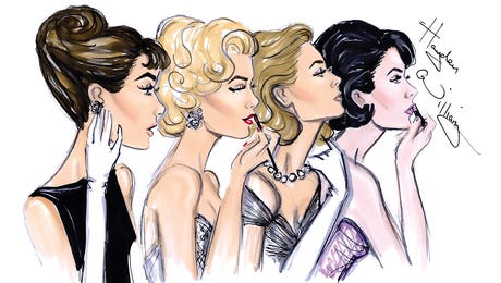 Models & Fashion Icons Art